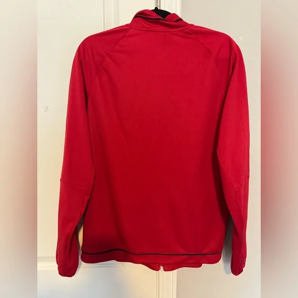 Adidas Women's Vibrant Red Jacket | Very Good Condition - Picture 2 of 10